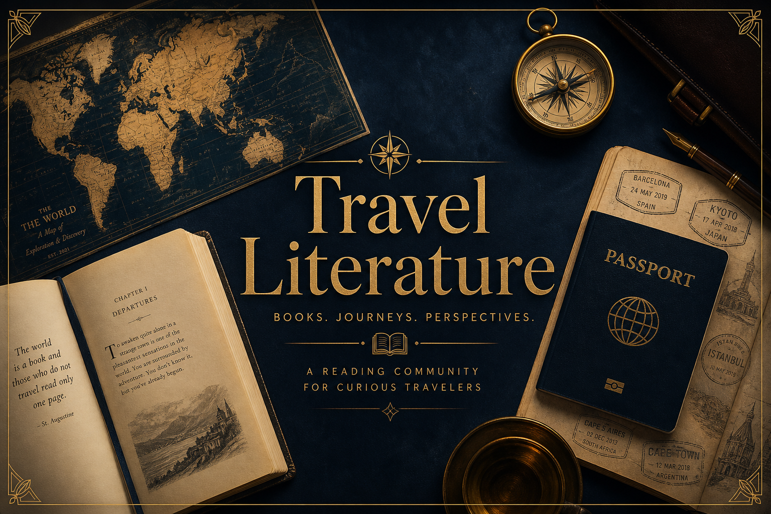 Travel Literature Makes My Heart Beat Faster community banner